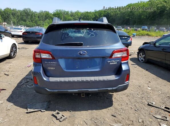 4S4BSANC3G3283266 2016 SUBARU OUTBACK Blue Вид ззаду