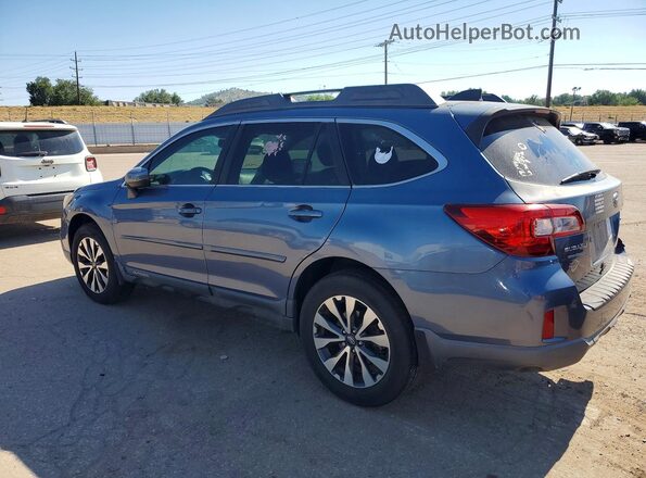 4S4BSANC3G3358029 2016 SUBARU OUTBACK Blue Trasero izquierdo
