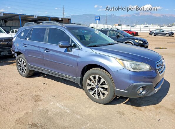 4S4BSANC3G3358029 2016 SUBARU OUTBACK Blue Delantero derecho