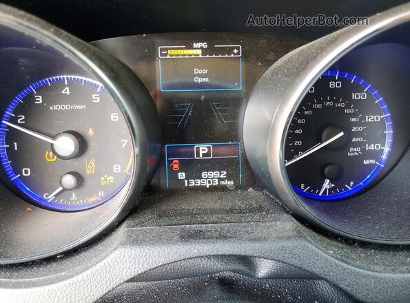 4S4BSANC3H3241360 2017 SUBARU OUTBACK White Սարքավորումների վահանակի տեսք