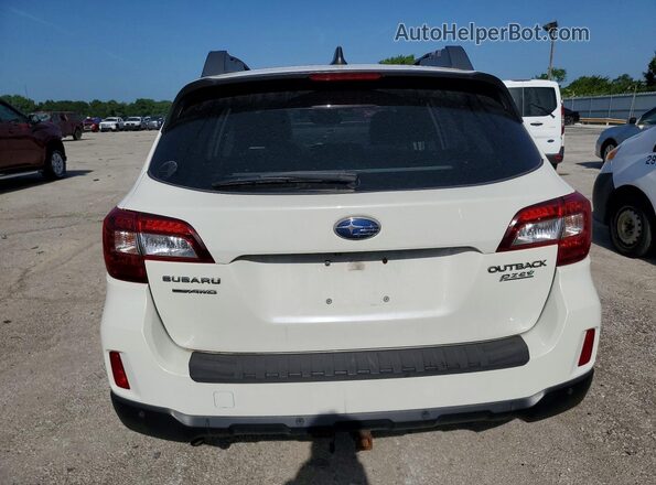 4S4BSANC3H3241360 2017 SUBARU OUTBACK White Հետևի տեսք