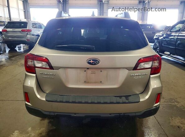 4S4BSANC3H3351129 2017 SUBARU OUTBACK Tan Widok z tyłu