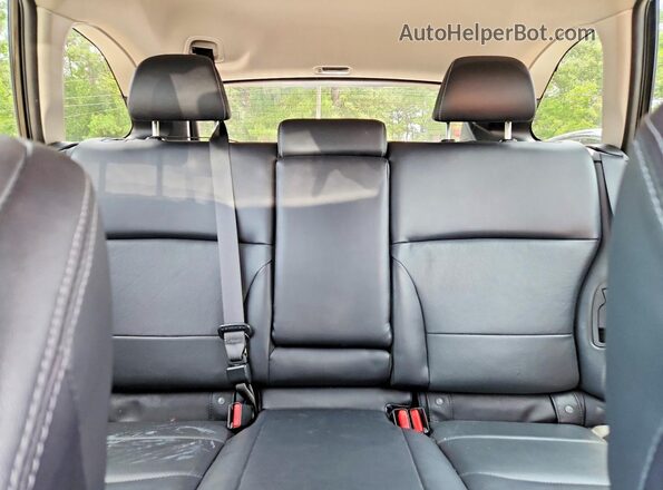 4S4BSANC3H3425312 2017 SUBARU OUTBACK Черный Вид задних сидений