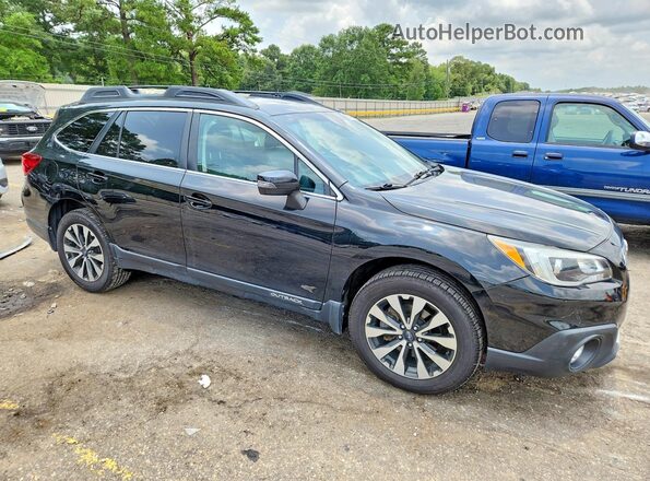 4S4BSANC3H3425312 2017 SUBARU OUTBACK Черный Передняя правая четверть