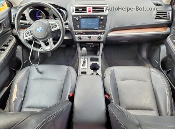 4S4BSANC3H3425312 2017 SUBARU OUTBACK Черный Вид панели приборов