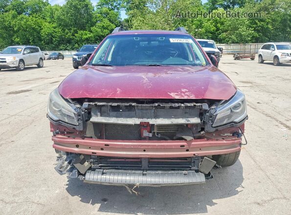 4S4BSANC3K3244282 2019 SUBARU OUTBACK Красный Вид спереди