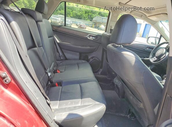 4S4BSANC3K3244282 2019 SUBARU OUTBACK Красный Вид задней части салона