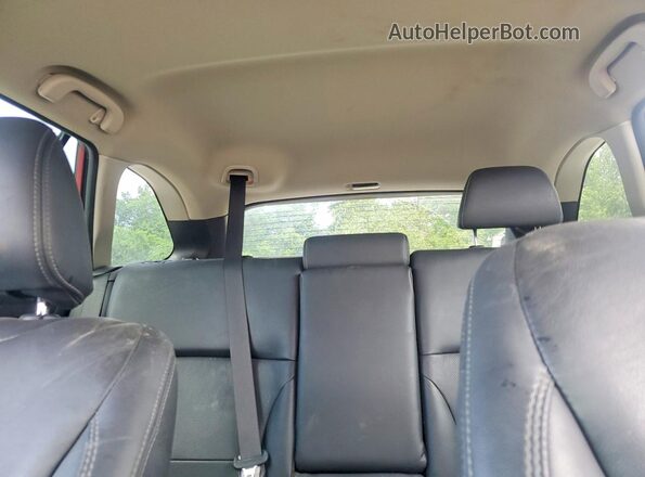 4S4BSANC3K3244282 2019 SUBARU OUTBACK Красный Вид задних сидений