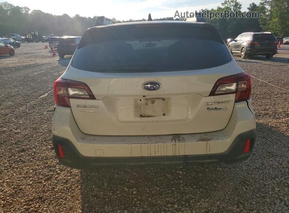 4S4BSANC3K3381917 2019 SUBARU OUTBACK Белый Вид сзади