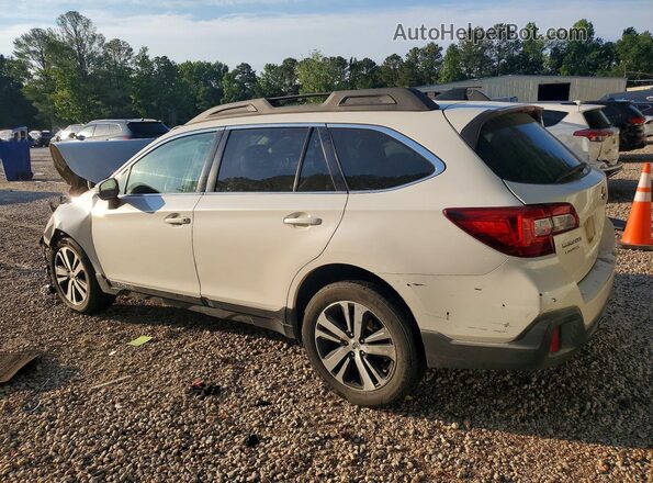 4S4BSANC3K3381917 2019 SUBARU OUTBACK Белый Задняя левая четверть