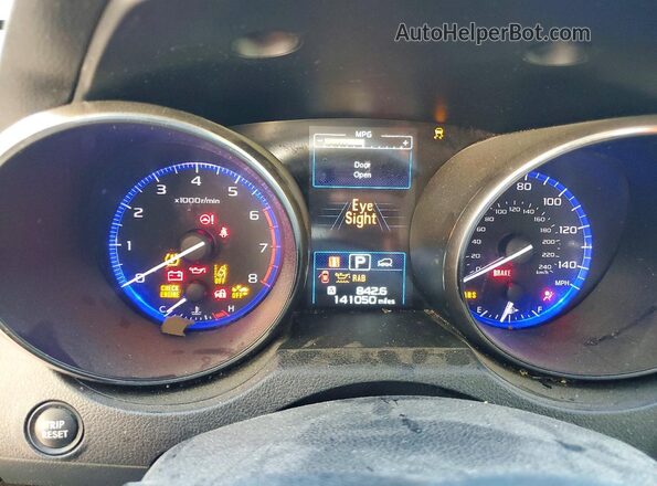 4S4BSANC3K3381917 2019 SUBARU OUTBACK Белый Вид щитка приборов