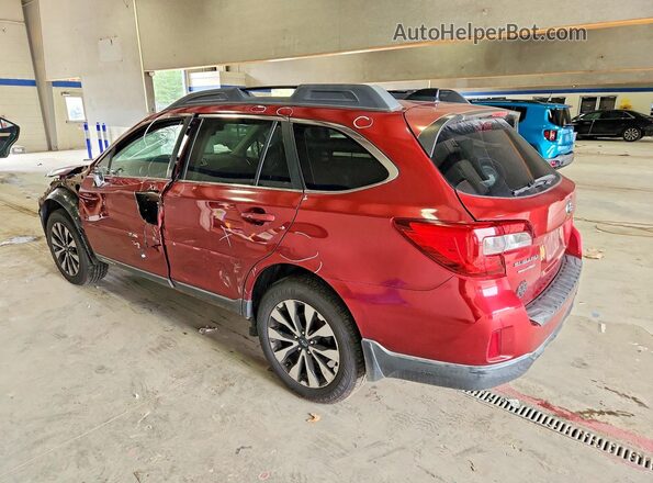 4S4BSANC4G3272891 2016 SUBARU OUTBACK Burgundy Trasero izquierdo