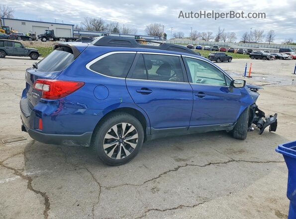 4S4BSANC4G3287648 2016 SUBARU OUTBACK Blue Rear right