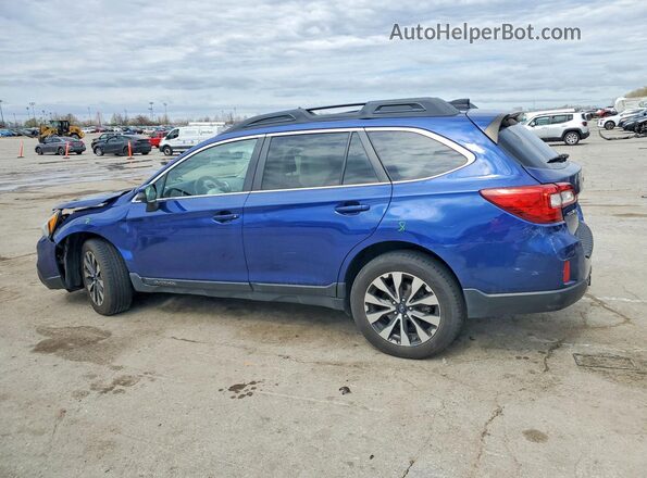 4S4BSANC4G3287648 2016 SUBARU OUTBACK Blue Rear left