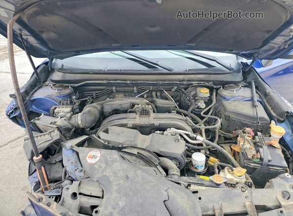 4S4BSANC4G3287648 2016 SUBARU OUTBACK Blue Engine compartment view