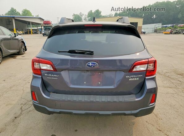 4S4BSANC4G3300401 2016 SUBARU OUTBACK Gray Հետևի տեսք