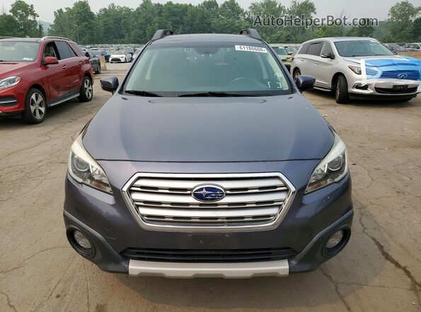 4S4BSANC4G3300401 2016 SUBARU OUTBACK Gray Դիմացի տեսք
