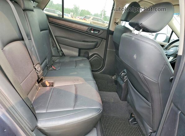 4S4BSANC4G3300401 2016 SUBARU OUTBACK Gray Հետևի նստատեղերի տեսք