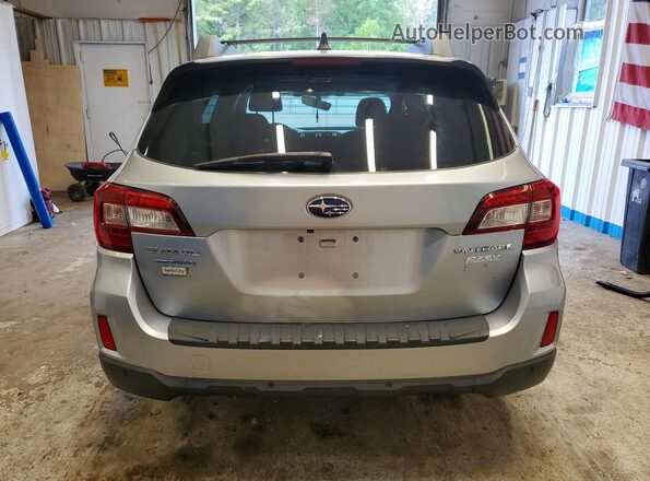 4S4BSANC4H3220131 2017 SUBARU OUTBACK Silver Вид ззаду