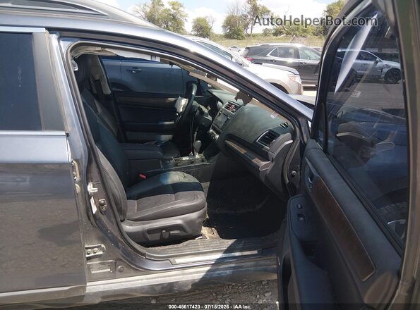 4S4BSANC4H3236152 2017 SUBARU OUTBACK Gray Widok wnętrza z przodu