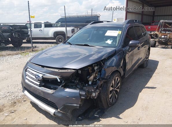 4S4BSANC4H3236152 2017 SUBARU OUTBACK Gray Przód lewy