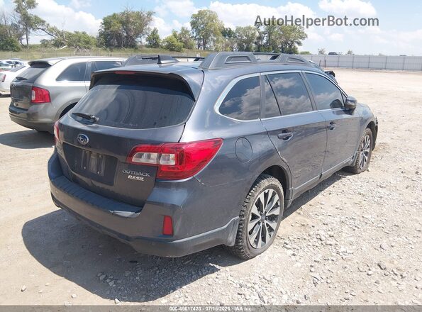 4S4BSANC4H3236152 2017 SUBARU OUTBACK Gray Tył prawy