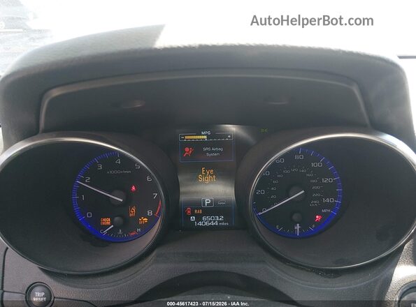 4S4BSANC4H3236152 2017 SUBARU OUTBACK Gray Widok tylnych siedzeń