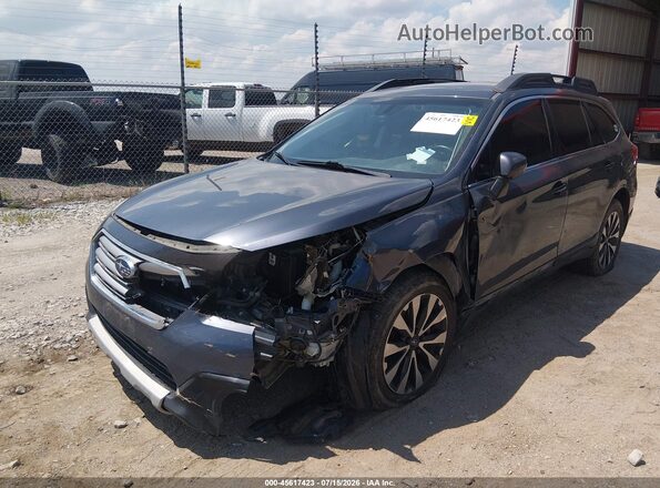 4S4BSANC4H3236152 2017 SUBARU OUTBACK Gray Widok z przodu