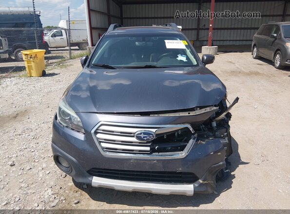 4S4BSANC4H3236152 2017 SUBARU OUTBACK Gray Widok zestawu wskaźników