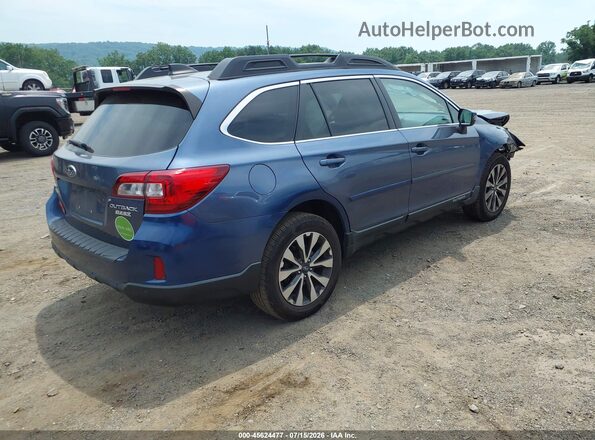 4S4BSANC4H3240816 2017 SUBARU OUTBACK Dark Blue Задня права чверть