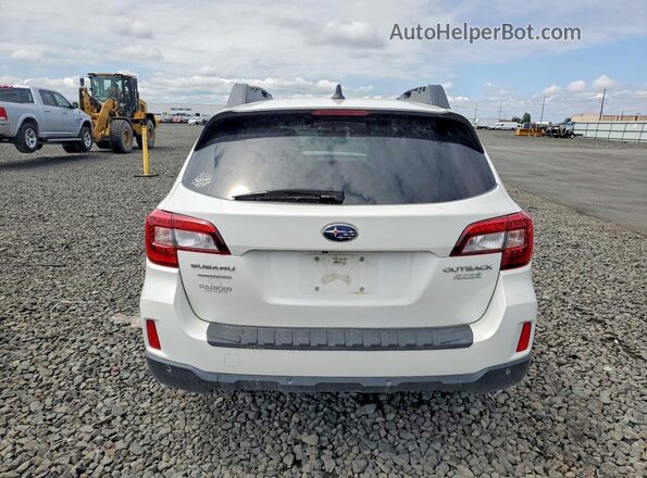 4S4BSANC4H3307835 2017 SUBARU OUTBACK White Հետևի տեսք