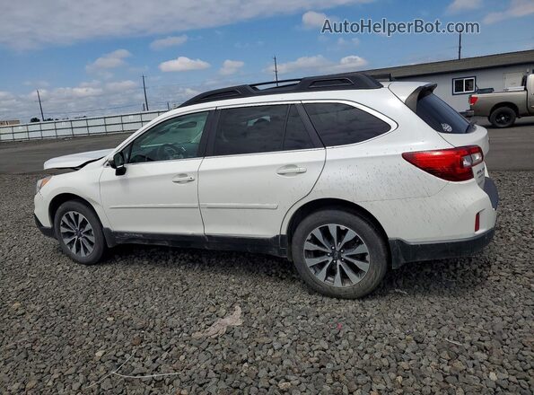4S4BSANC4H3307835 2017 SUBARU OUTBACK White Հետևի ձախ
