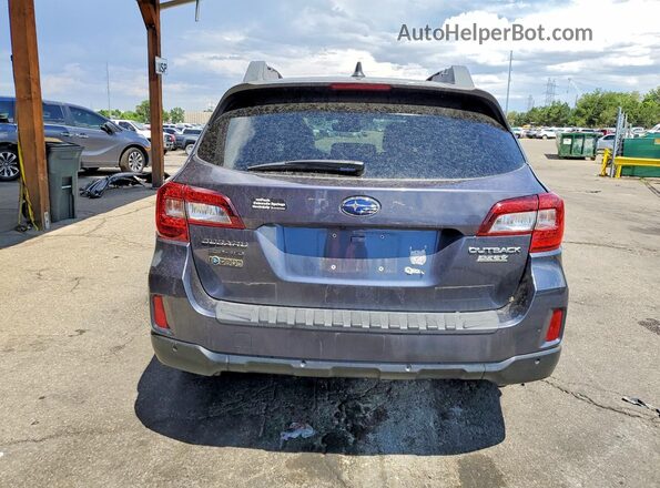 4S4BSANC4H3326630 2017 SUBARU OUTBACK Gray Rear view