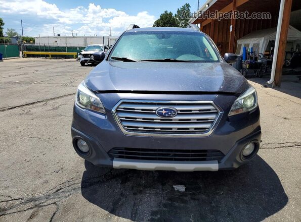 4S4BSANC4H3326630 2017 SUBARU OUTBACK Gray Front view