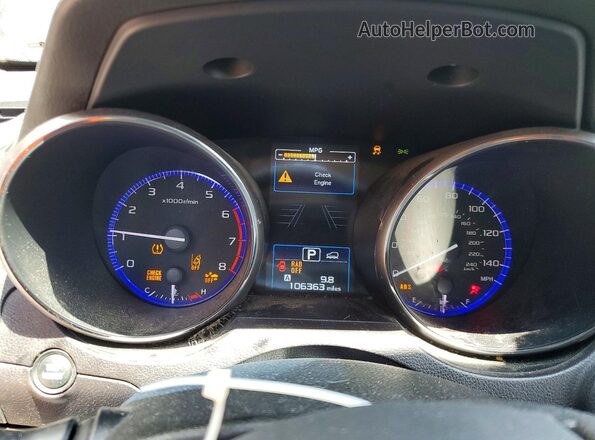 4S4BSANC4H3326630 2017 SUBARU OUTBACK Gray Instrument cluster view