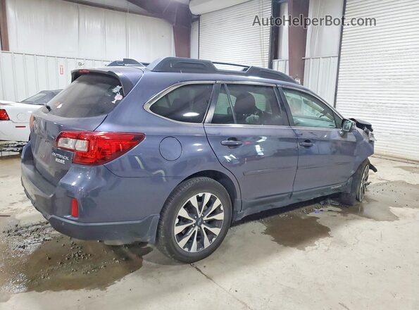 4S4BSANC4H3375729 2017 SUBARU OUTBACK Blue Trasero derecho