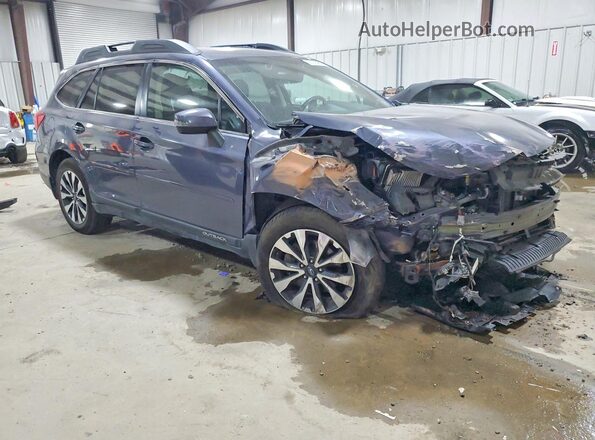 4S4BSANC4H3375729 2017 SUBARU OUTBACK Blue Delantero derecho