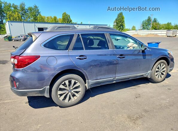 4S4BSANC4H3402914 2017 SUBARU OUTBACK Gray Задня права чверть