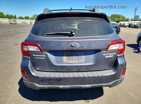 4S4BSANC4H3402914 2017 SUBARU OUTBACK Gray Вид ззаду