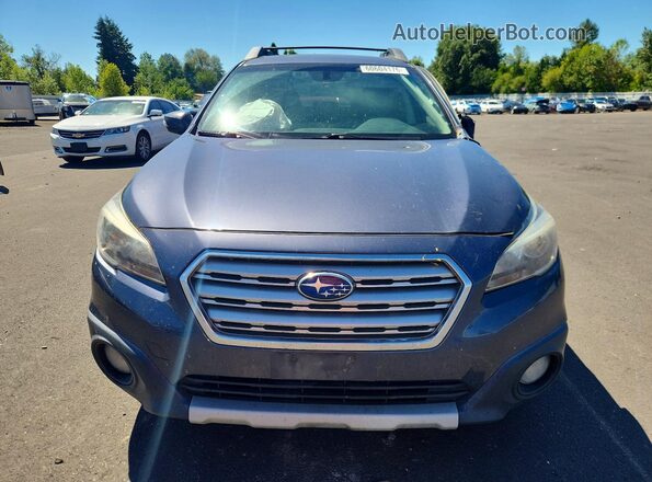 4S4BSANC4H3402914 2017 SUBARU OUTBACK Gray Вид спереду