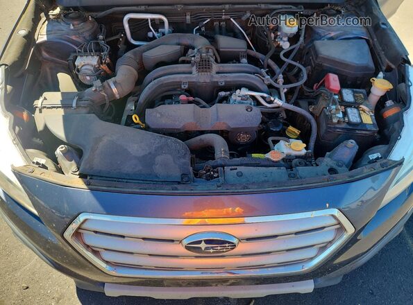 4S4BSANC4H3402914 2017 SUBARU OUTBACK Gray Вид задньої частини салону