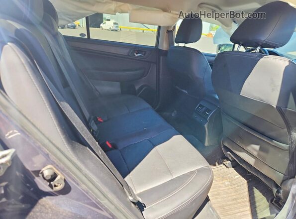 4S4BSANC4H3402914 2017 SUBARU OUTBACK Gray Вид задніх сидінь