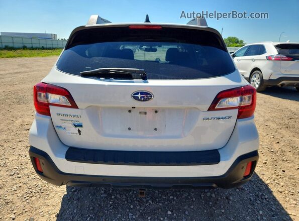 4S4BSANC4J3204176 2018 SUBARU OUTBACK White უკანა ხედი