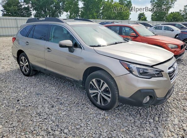 4S4BSANC4J3268850 2018 SUBARU OUTBACK Бежевый Передняя правая четверть