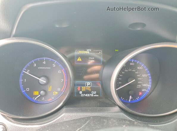 4S4BSANC4J3268850 2018 SUBARU OUTBACK Бежевый Вид щитка приборов