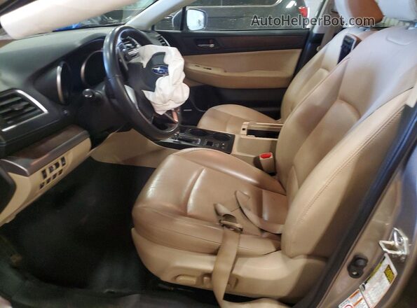 4S4BSANC4J3362839 2018 SUBARU OUTBACK Tan წინა სალონის ხედი
