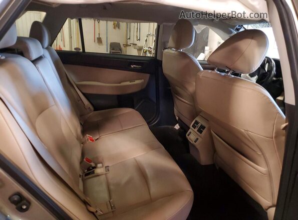 4S4BSANC4J3362839 2018 SUBARU OUTBACK Tan უკანა სალონის ხედი