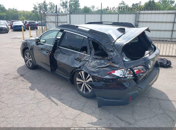 4S4BSANC4J3380175 2018 SUBARU OUTBACK Black Rear left