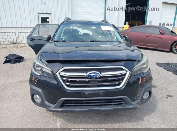 4S4BSANC4J3380175 2018 SUBARU OUTBACK Black Instrument cluster view