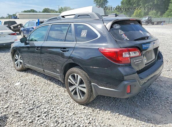 4S4BSANC4K3313271 2019 SUBARU OUTBACK Black უკანა მარცხენა